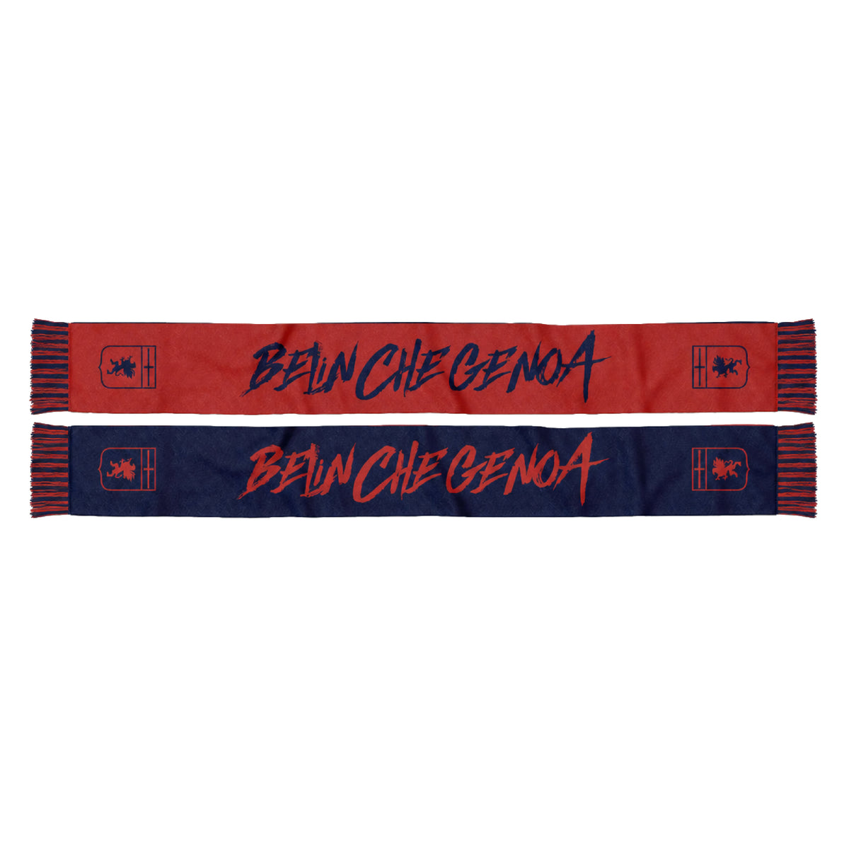 Sciarpa Genoa "Belin Che Genoa" Tubolare