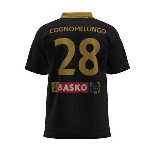 Maglia gioco Golden Age Of Andrea D'Oria Nera