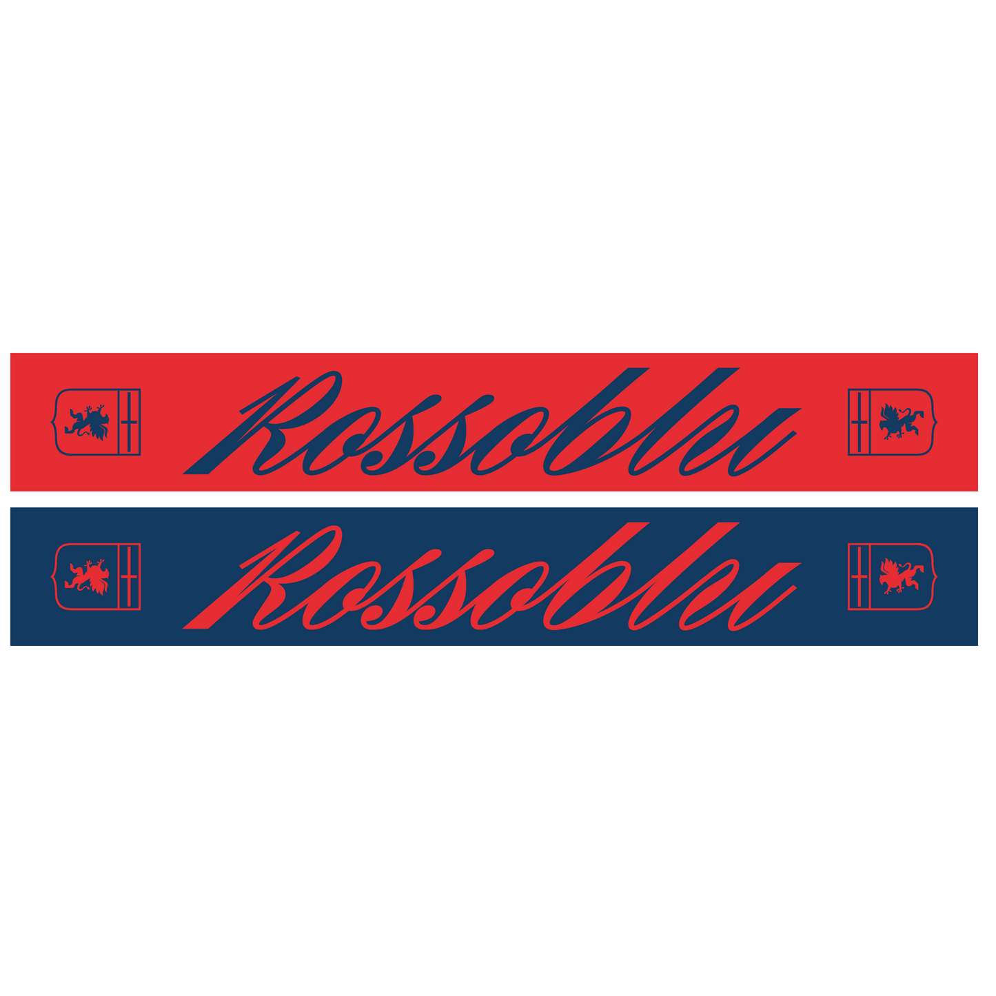 Sciarpa Genoa OTLN Rossoblu