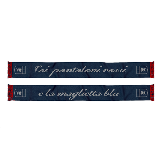 Sciarpa Genoa Coi Pantaloni Rossi