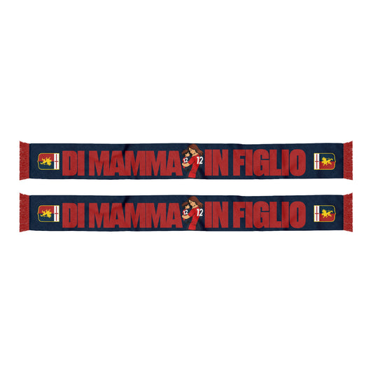 Sciarpa Genoa "Di Mamma In Figlio" Tubolare