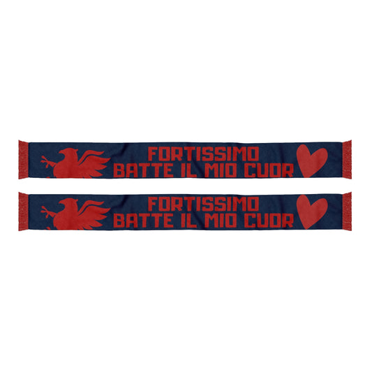 Sciarpa Genoa "Batte Forte Il Mio Cuor" Tubolare