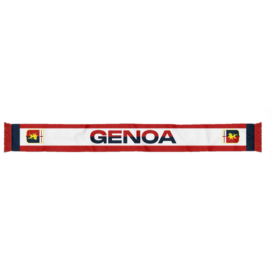 Sciarpa Genoa bianca