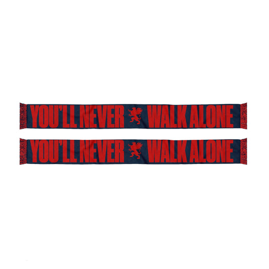 Sciarpa Genoa You'll Never Walk Alone Tubolare